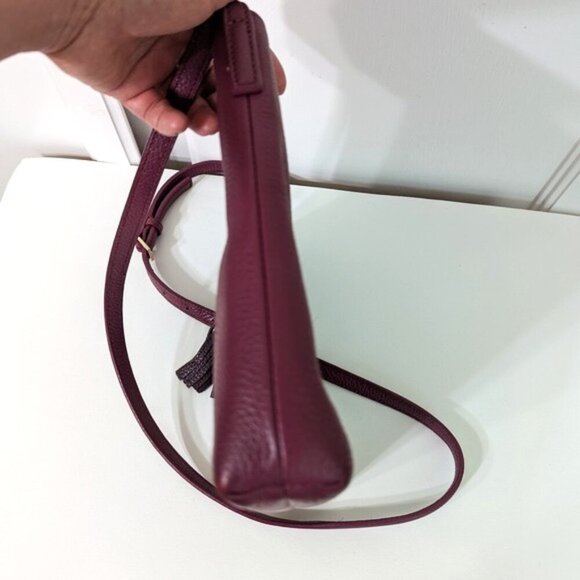 Kate Spade Pebble Leather Crossbody Purse 10"Lx9"Hx3"D - Picture 6 of 12